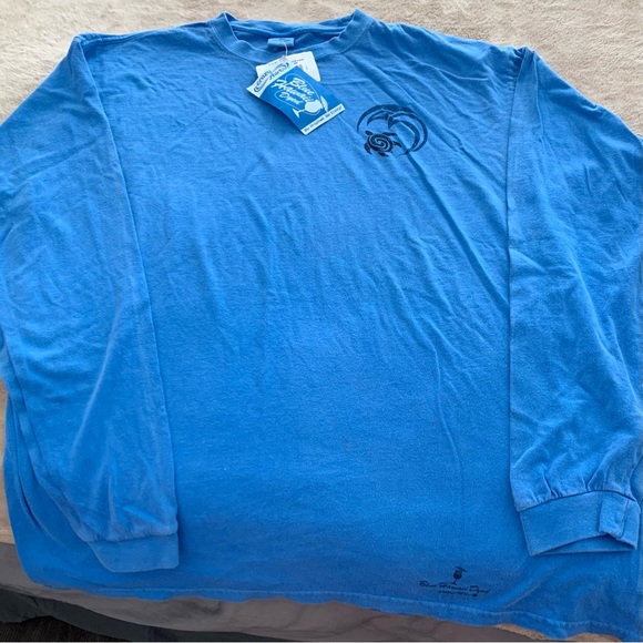 crazy shirts Other - Blue Long Sleeve Hawaii dyed Crazy Shirt
